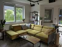 Naroznik lewy musztardowy loft