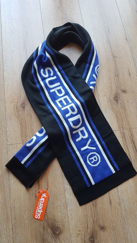 Szal Superdry Oslo szalik męski nowy