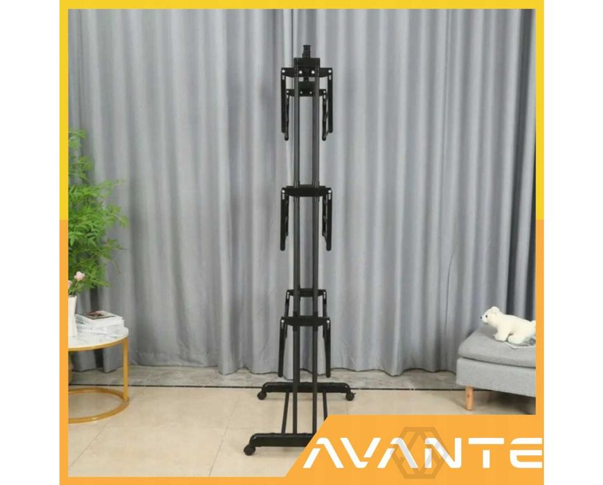 Suszarka na Pranie Stojąca na Ubrania Pionowa na Balkon Zewnętrzna