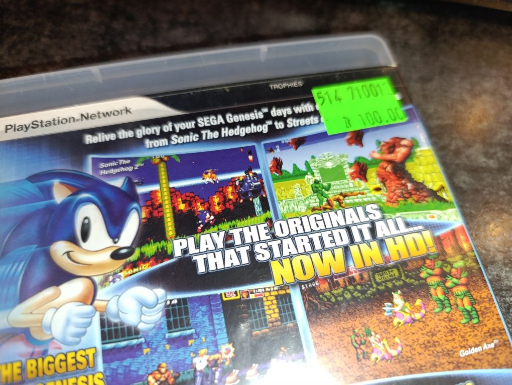 Sonic's Ultimate Genesis Collection PS3 stan super bez rys sklep