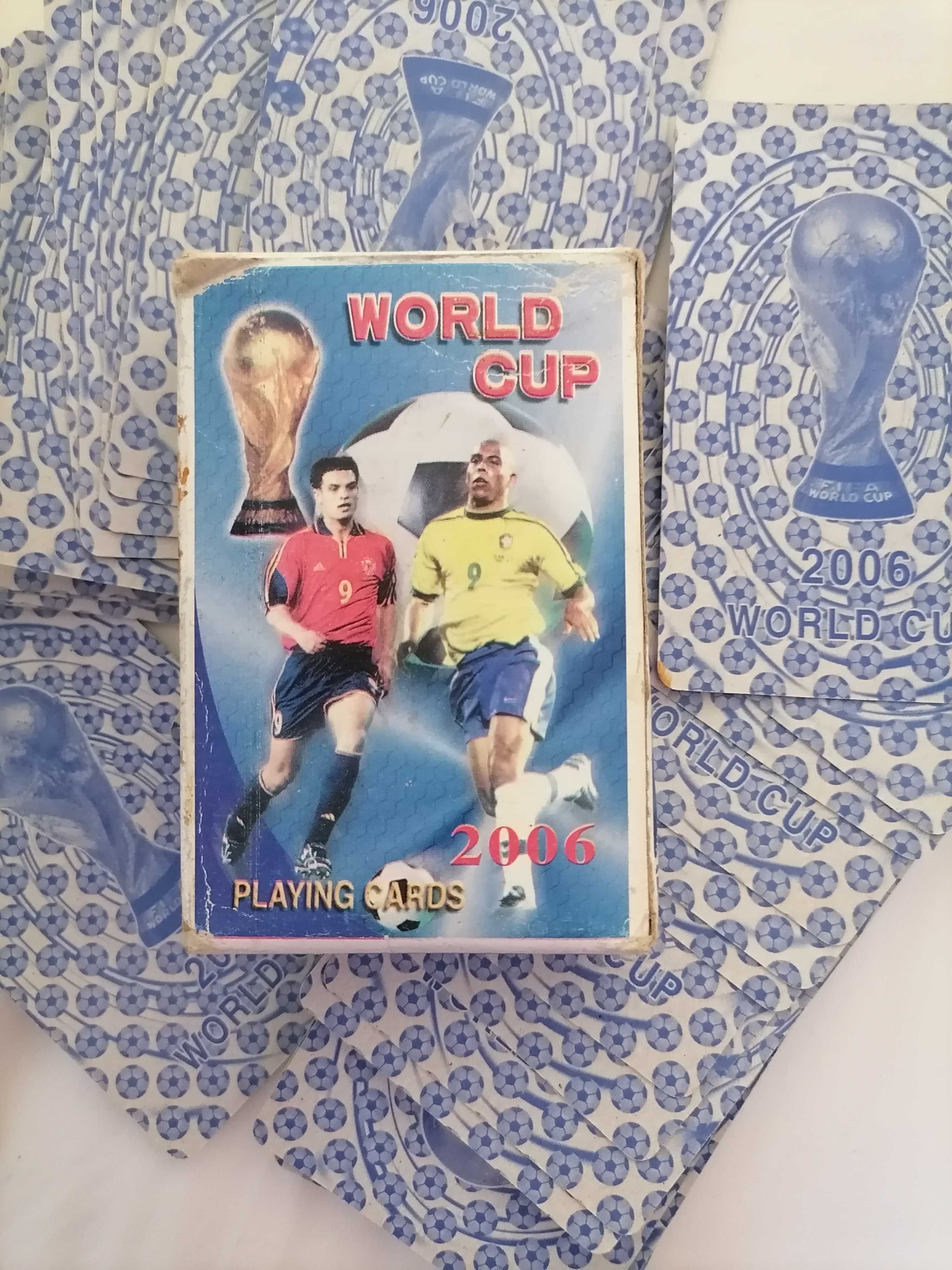 Playing Cards WORLD CUP Completa c/JOCKER Ronaldo "O Fenómeno" Rivaldo