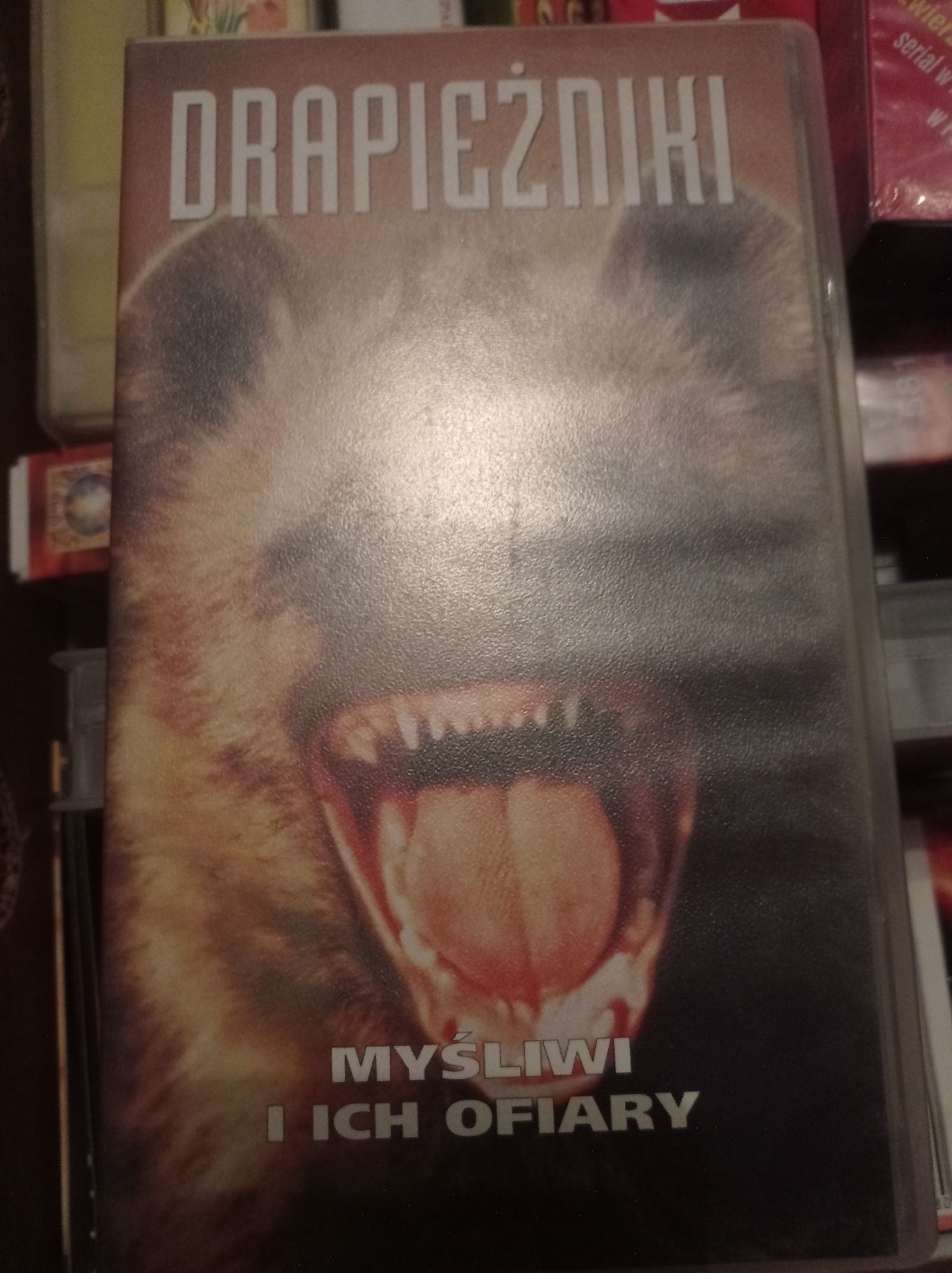 Film kaseta VHS drapieżniki