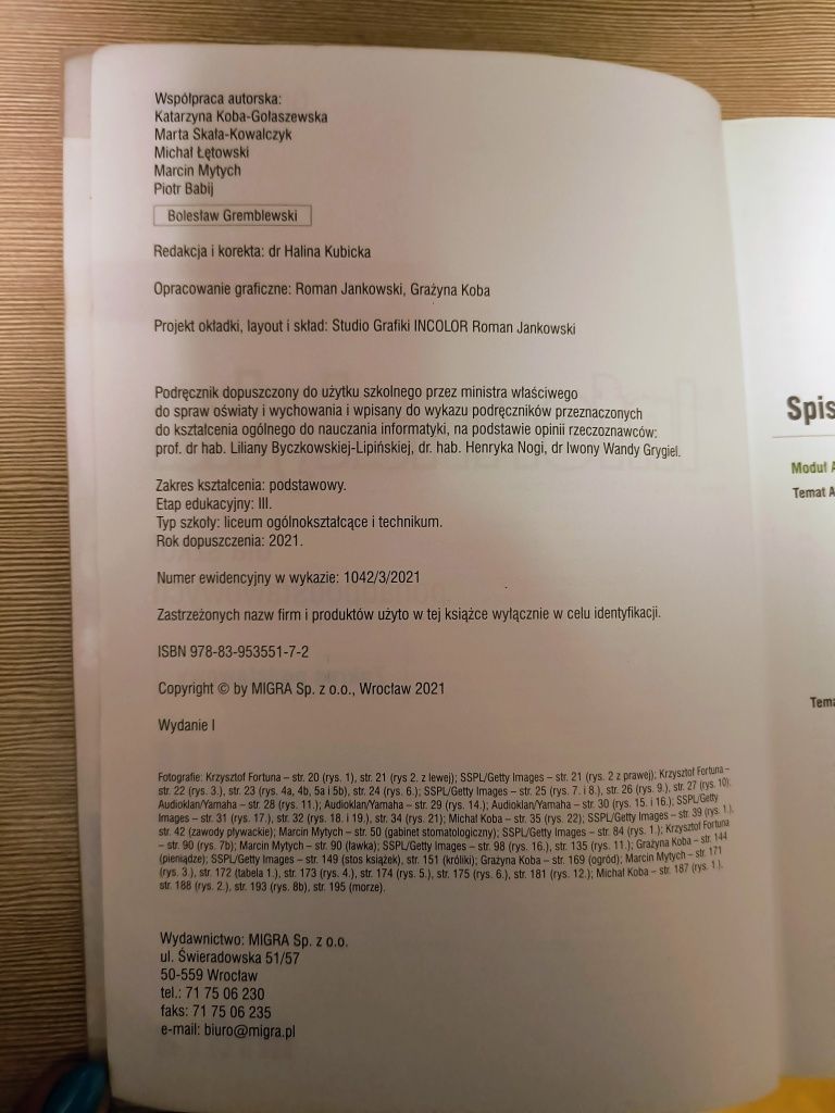 Informatyka 3 zakres podstawowy Terazbajty