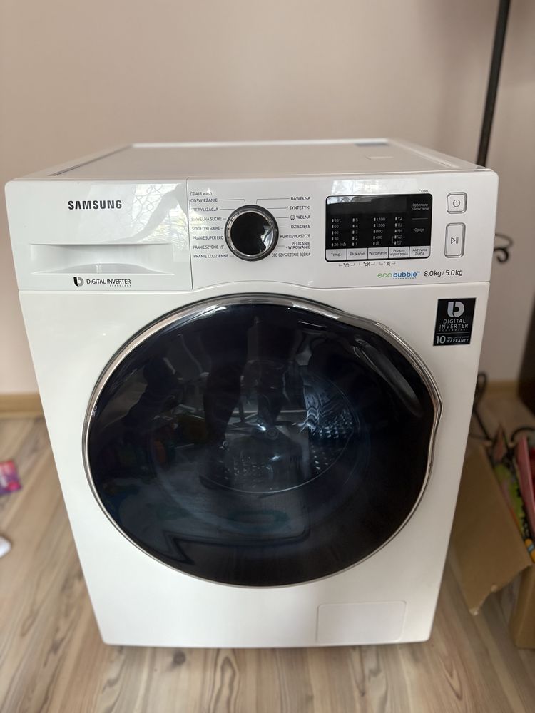 Pralko-suszarka Samsung wd80j5a10aw