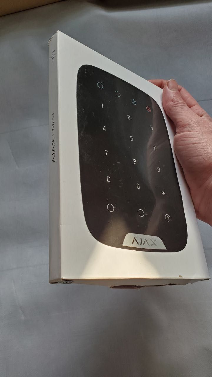 Клавіатура AJAX KeyPad Новий Чорний (розпродаж залишків)