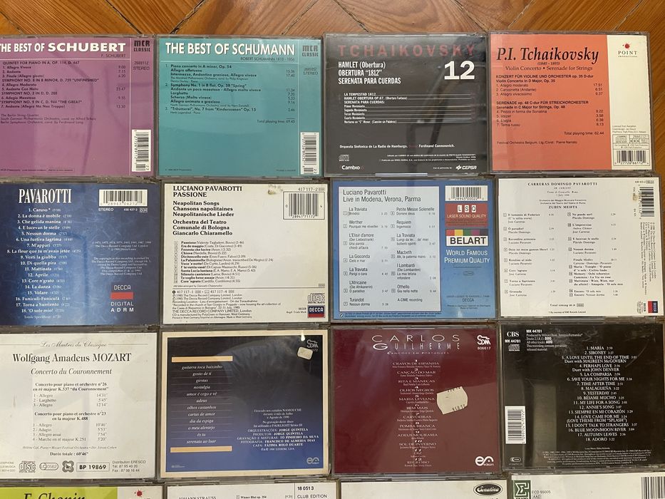 Cd’s e DVD’s musica classica e jazz