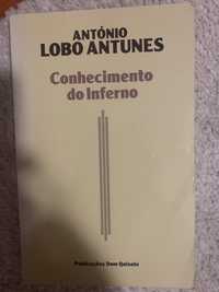 Livro Conhecimento do Inferno de Antonio Lobo Antunes