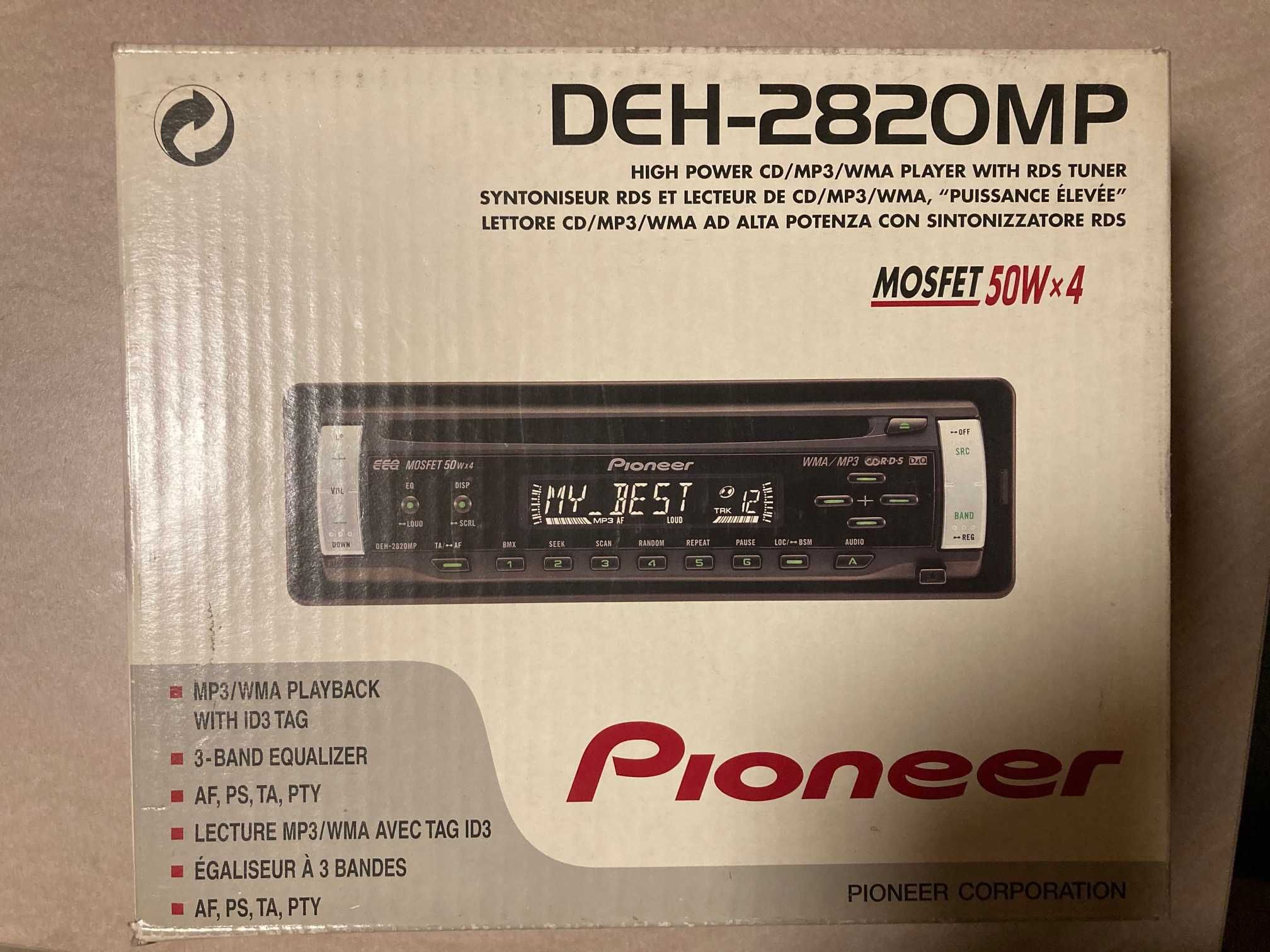 PIONEER KEH2700R – Radio samochodowe z odtwarzaczem kasetowym.