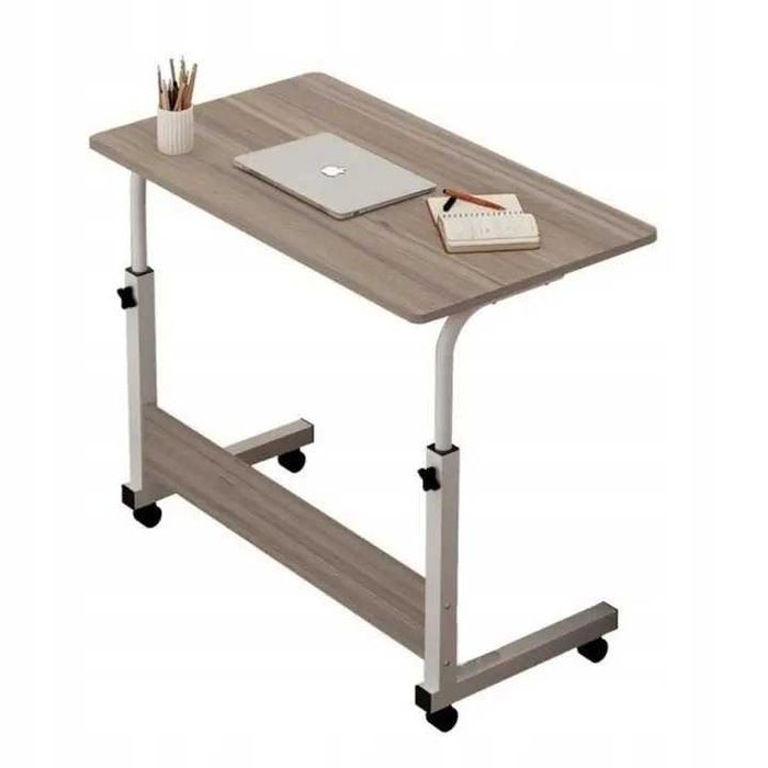 Мобільний столик для ноутбука 80×40 см прикроватный стол для завтрака