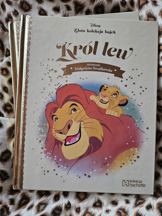 Zestaw Król Lew, Królewna Śnieżka, Disney Złota kolekcja bajek