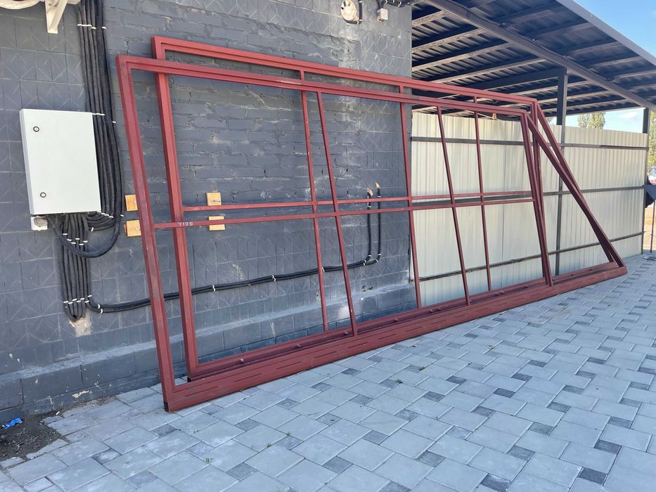 Ворота відкатні / розсувні 3 x 1.8, каркас откатные, самостійна збірка