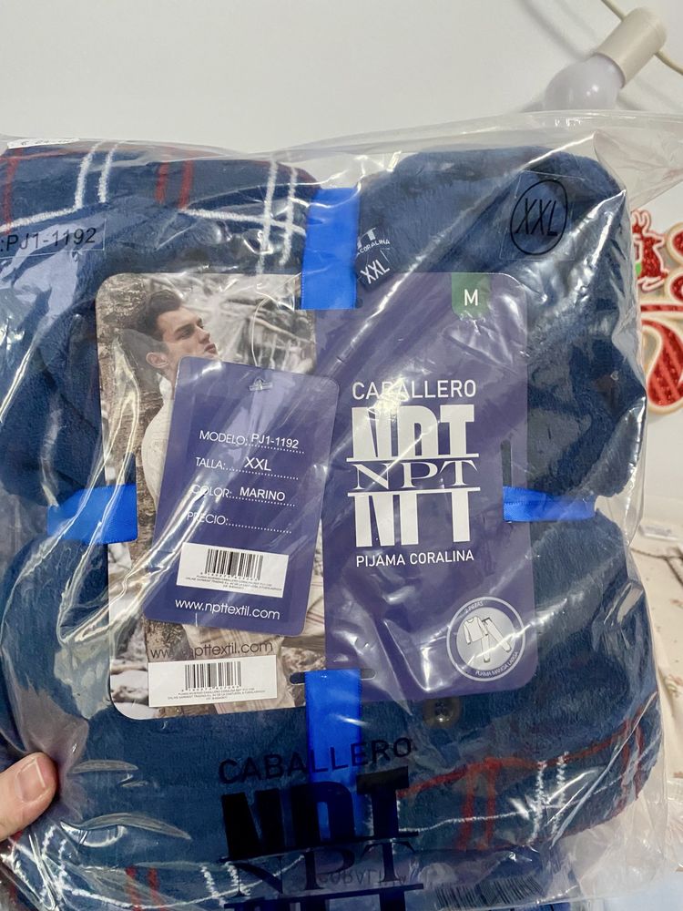 Pijama Coralina Homem XL