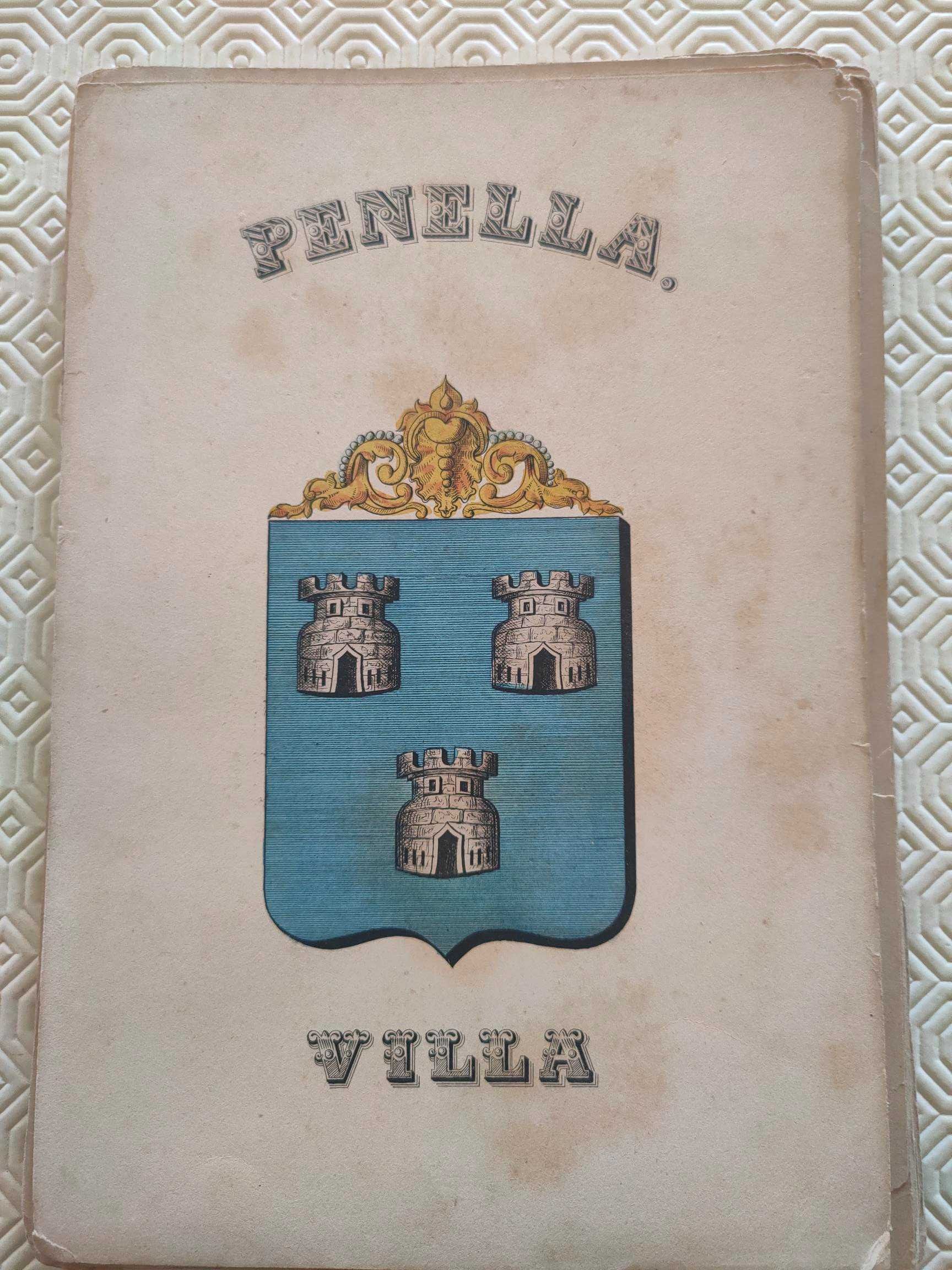Gravuras de brasões de vilas de Portugal