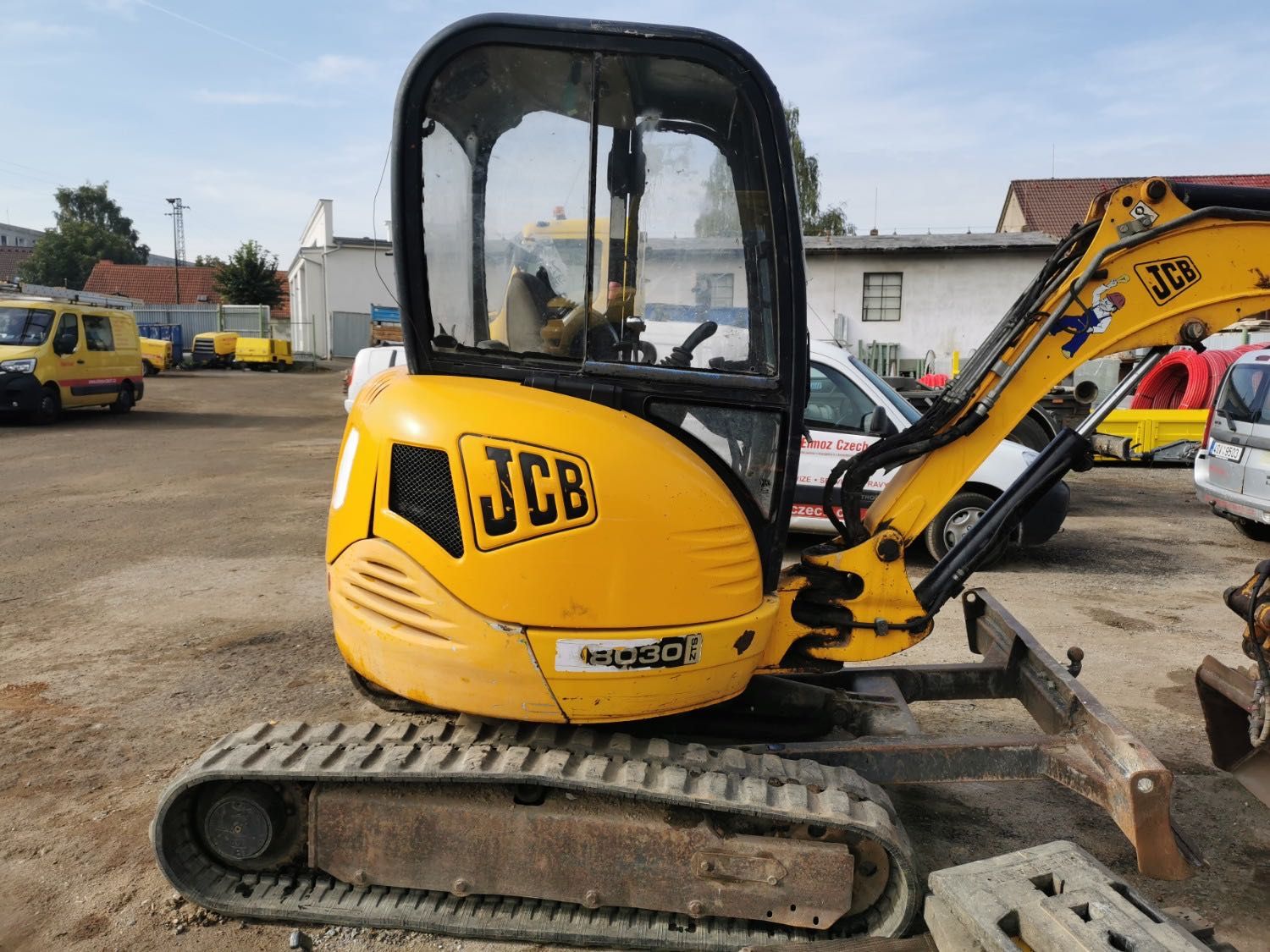 Мініескаватор jcb 8030