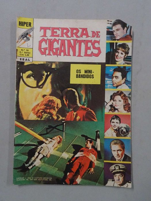 Livro - EBAL - Terra de Gigantes nº 10 (1ª série)