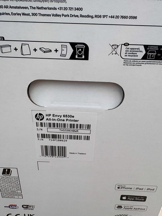 Impressora HP ENVY 6530e | Selada