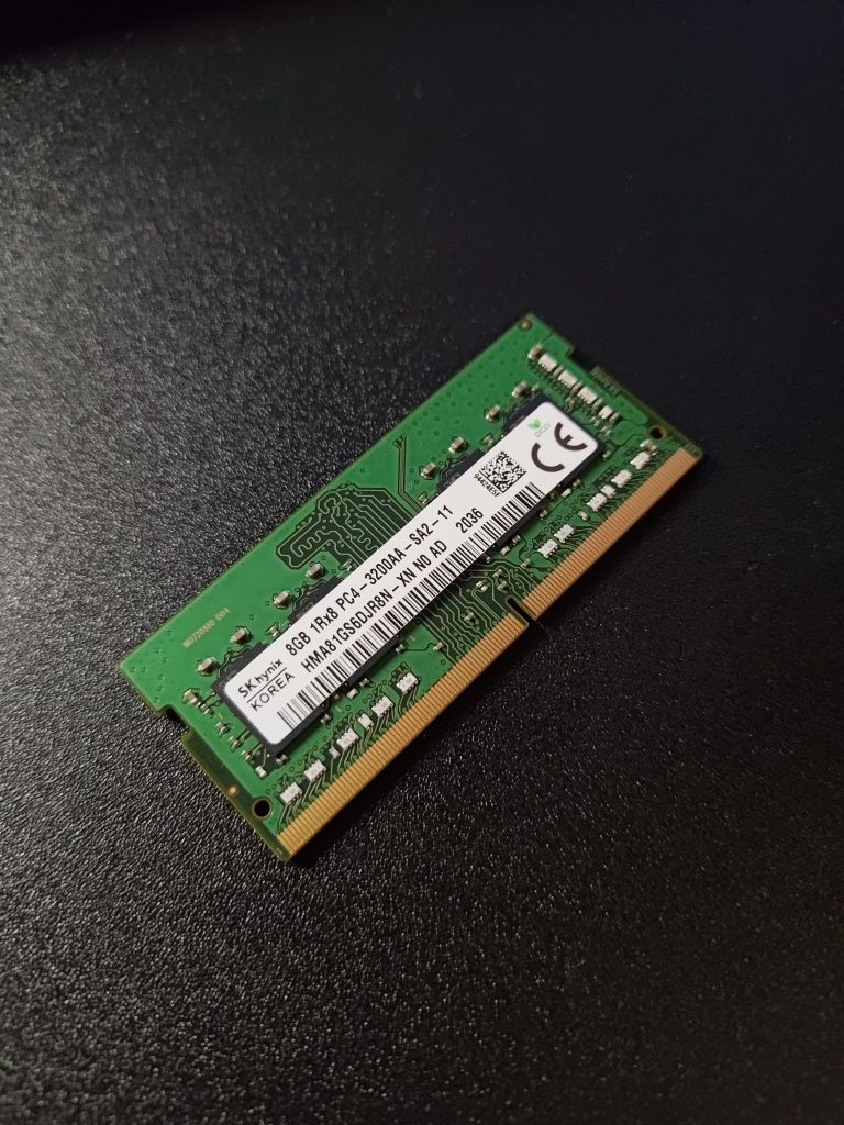 Pamięć RAM 8GB DDR4 SO-DIMM 3200MHz Hynix (HMA81GS6DJR8N-XN)