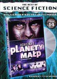 ucieczka z planety małp nieziemska kolekcja filmowa folia