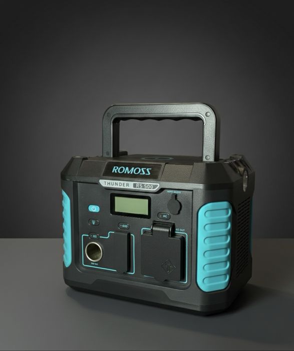 Зарядна станція Romoss RS500 Black Blue