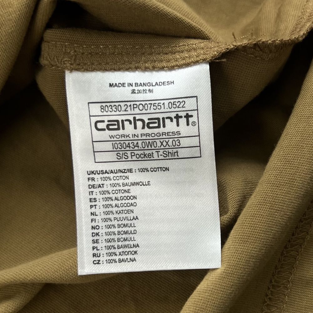 Футболка Carhartt WIP Оригінал Розмір Л Ідеал