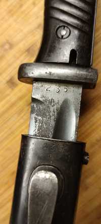 Bagnet Mauser S84/98, zgodny! Niski numer 235
