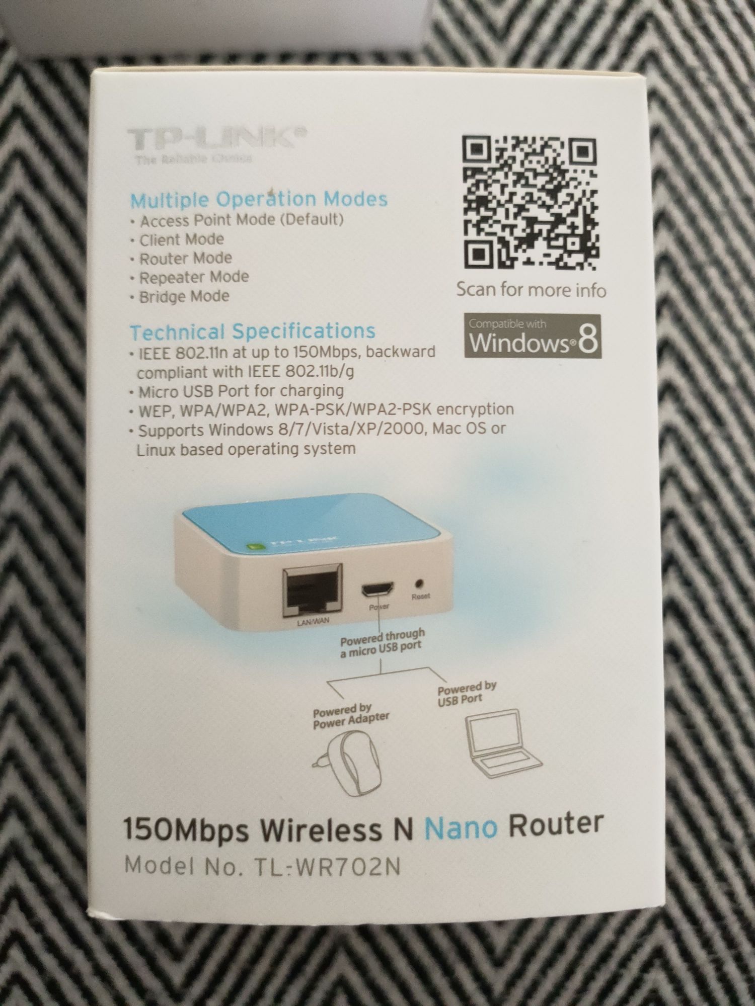 Wzmacniacz wifi Tp Link Nano Router