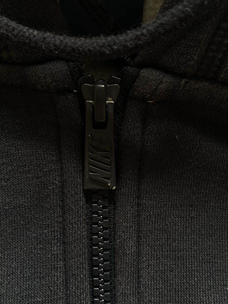 Зип худи nike темно синяя