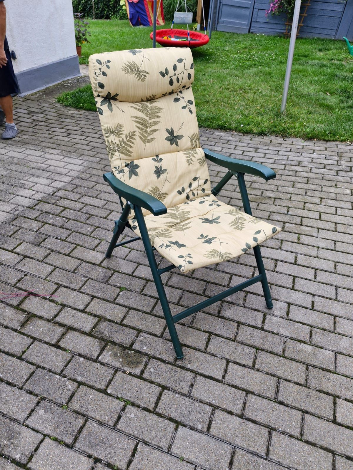 Leżak, krzesło skladane stan bdb