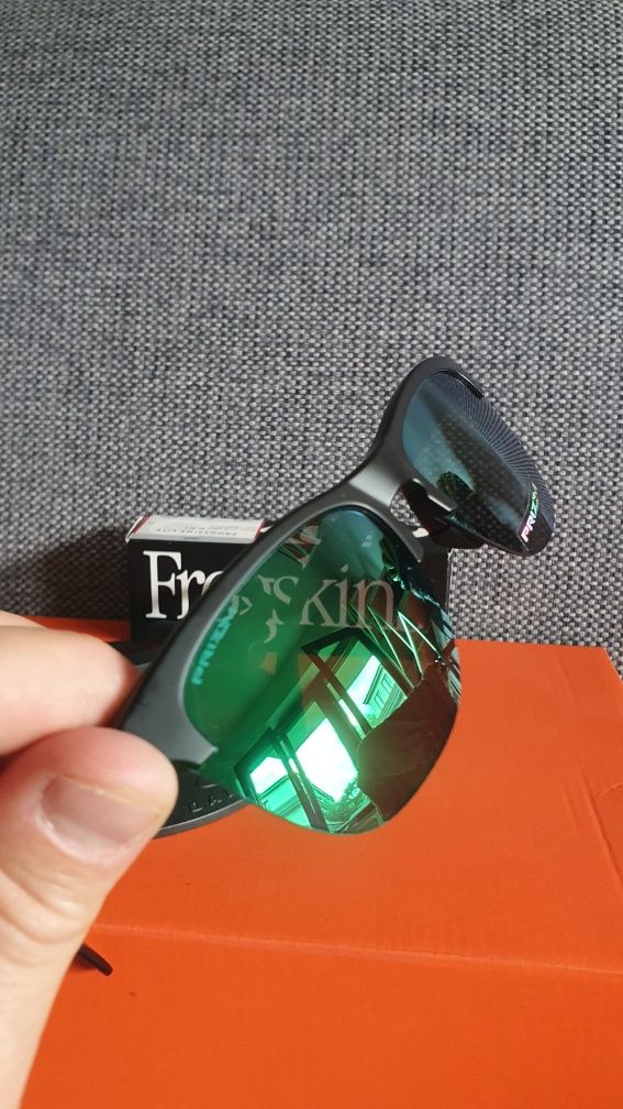 Nowe okulary Oakley Frogskins Lite CUSTOM PRIZM Jade Iridium nerd surf