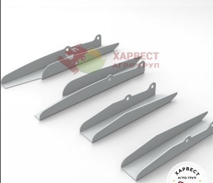 Лопатки розкидача Kuhn Rauch R4087089,  R4087065 , L4087089, L4087065