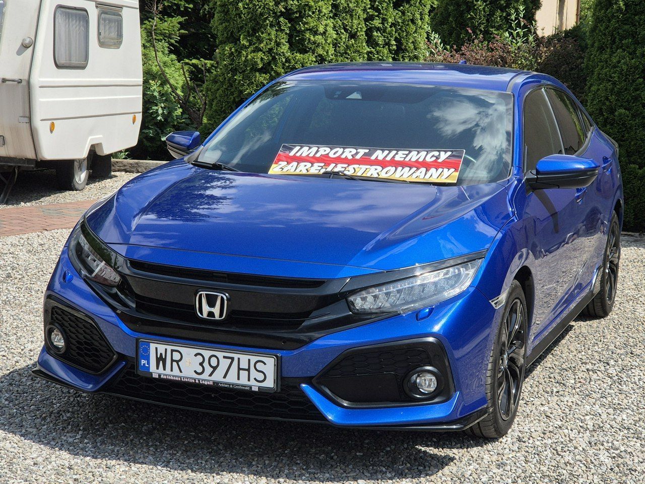 Honda Civic 1.5 VTEC Turbo 182KM, Sport Plus, Org. Lakier, Full Led
