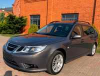 Saab 9-3 Benzyna+Gaz ZAREJESTROWANY Skóry Navi Klimatronik Szyberdach Relingi