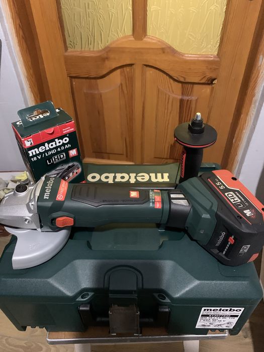 Метабо болгарка,шуруповерти ,акум. рубанок,кейс, Bosch будівельний фен
