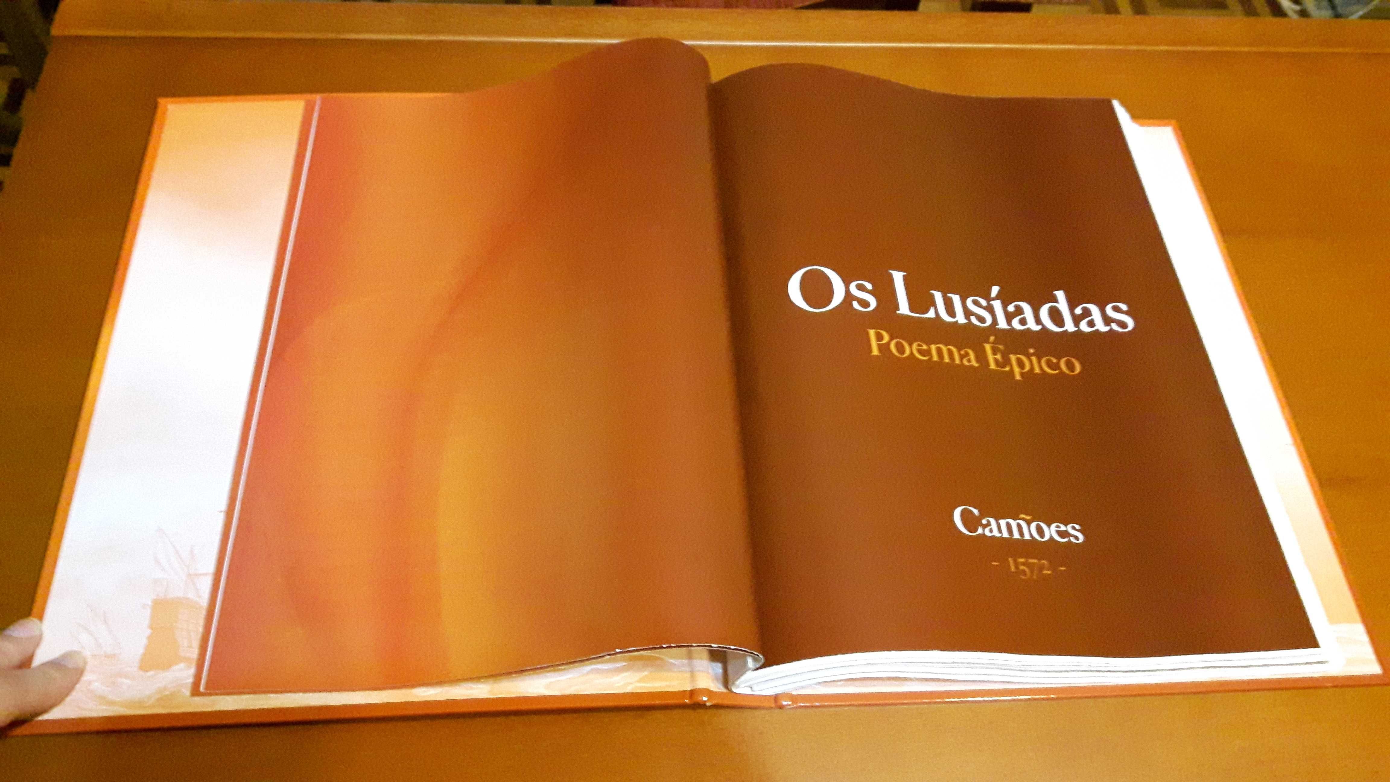 Livro de Colecção "Os Lusíadas" de Luís Vaz de Camões