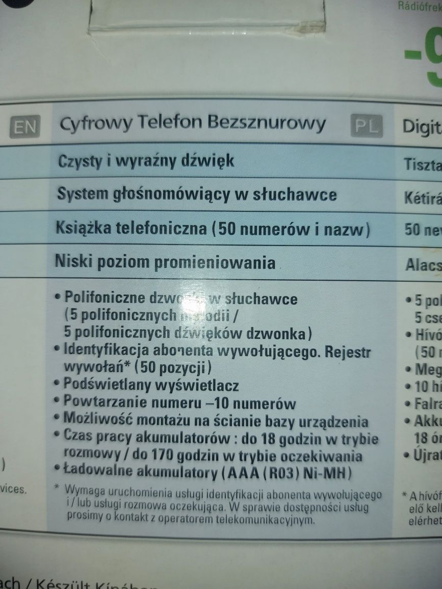 Telefon Cyfrowy Panasonic