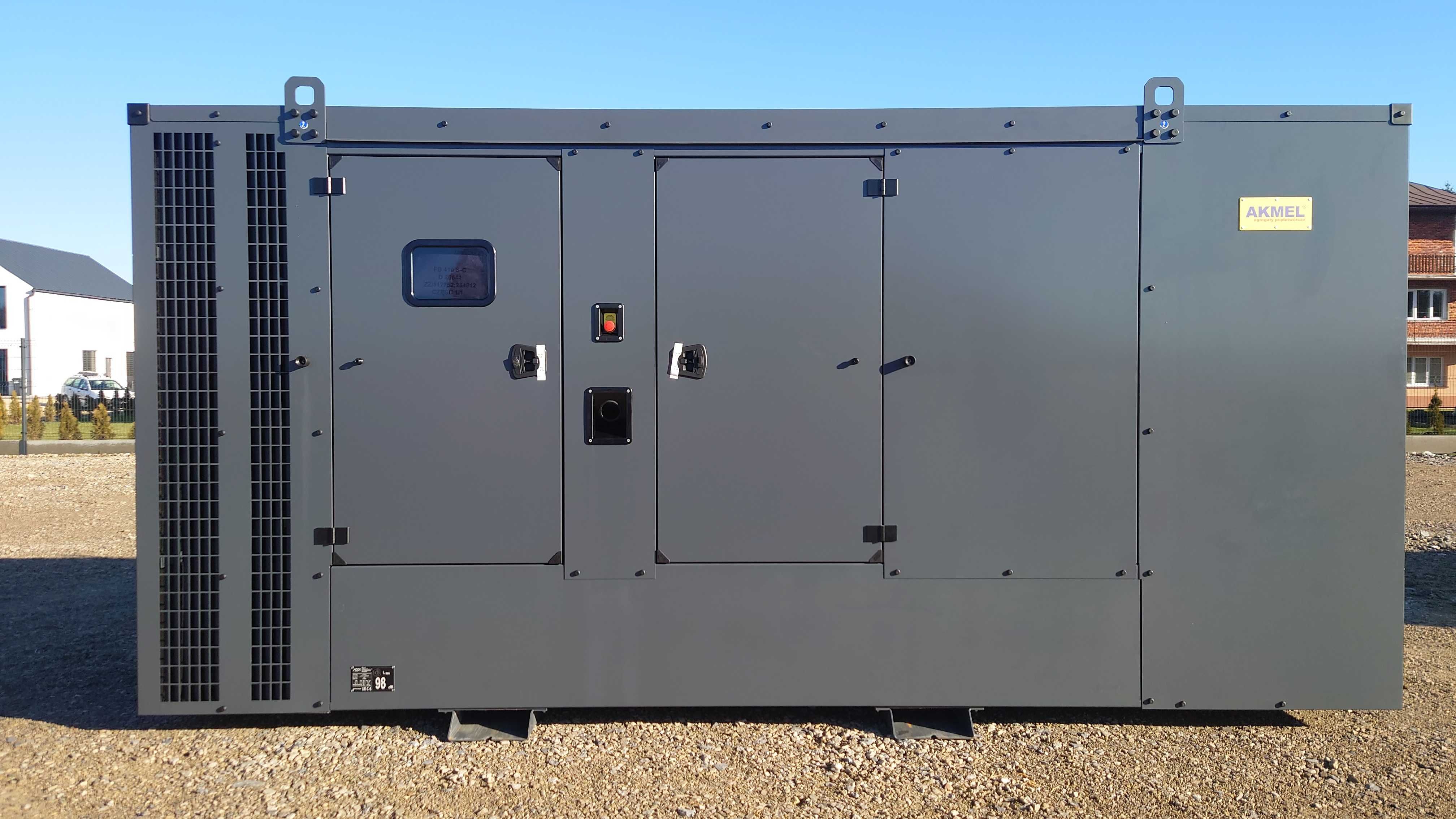 Agregat prądotwórczy SCANIA Diesel 360 kW 400V AVR