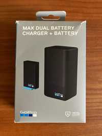 Зарядний пристрій GoPro Max Dual battery charger + battery. Новий