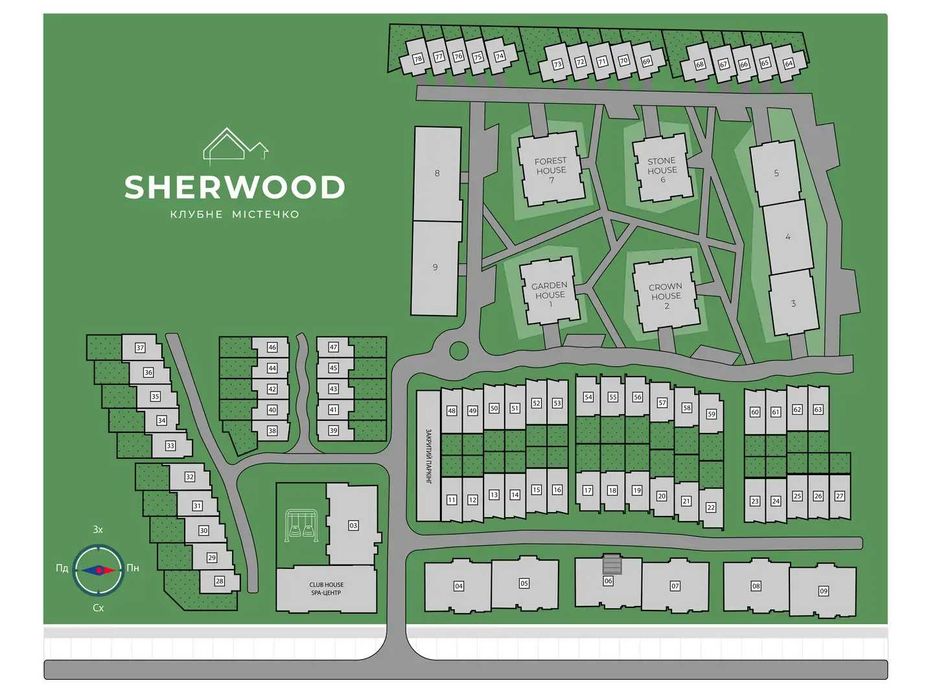 1-кімнатна квартира | SHERWOOD | Ужгород, новобудова - SW 6.03