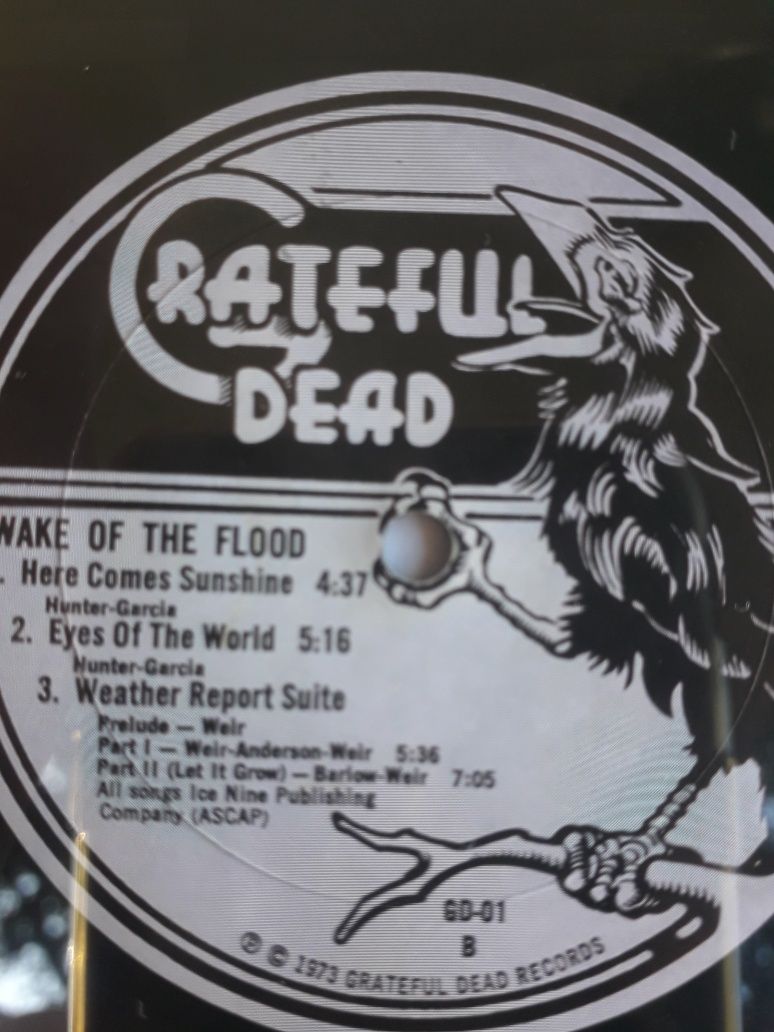 Archiwum rockowej psychodelii GRATEFUL DEAD-  Wake of The Flood.1973.