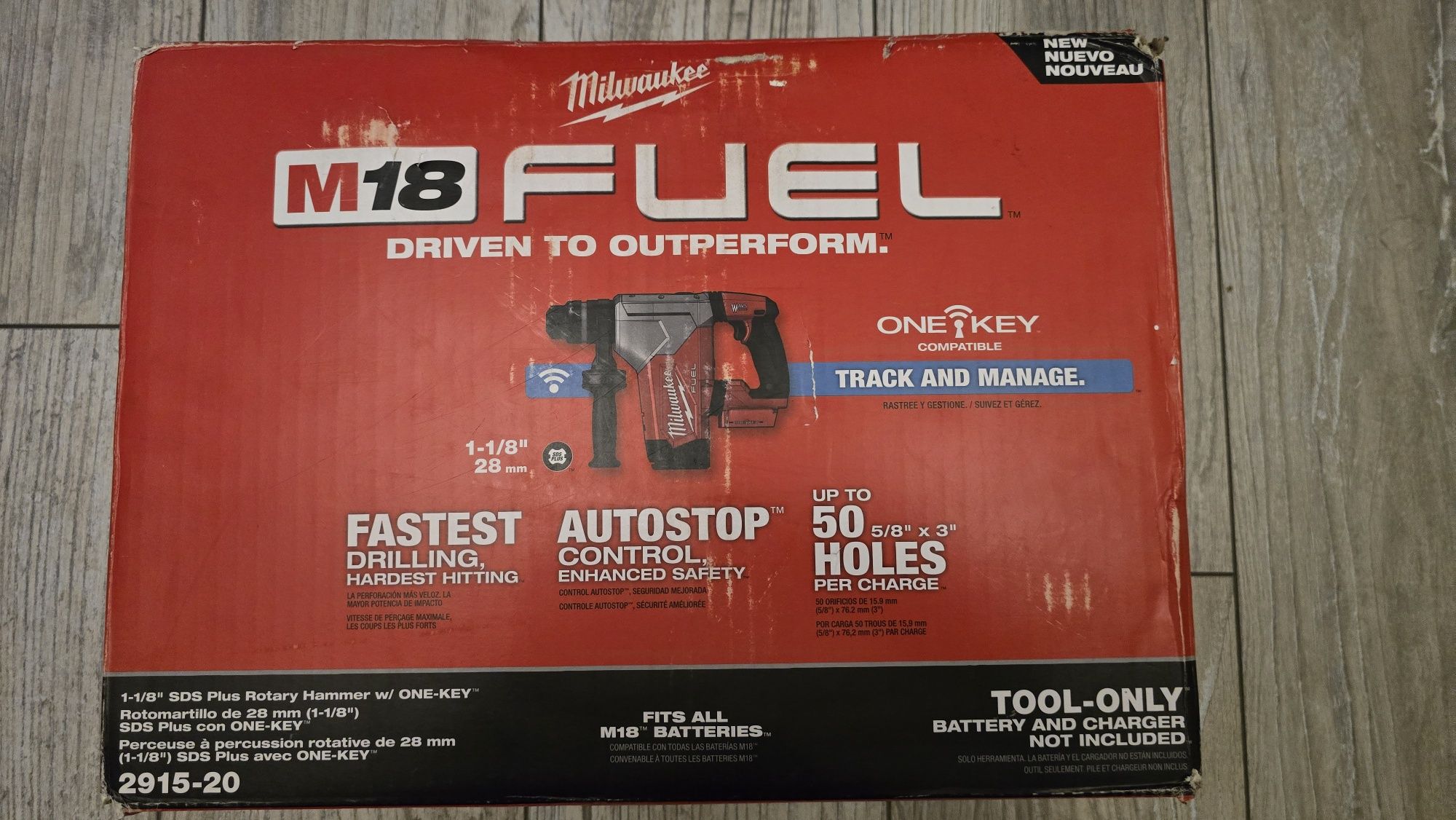 Młot udarowy młotowiertarka obrotowa  Milwaukee M18 Nowy  Oryginał
