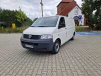 Volkswagen TRANSPORTER T5  1.9TDI 102KM Długi Klima Elektryka Tempomat Furgon 3os Long Serwis