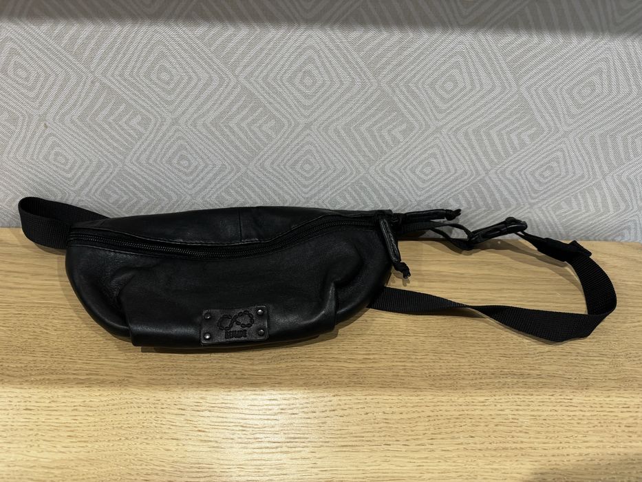 Барсетка поясна сумка наплічник шкіра remade нова шкіряна якісна