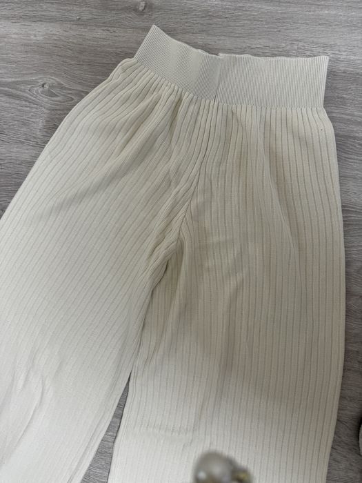 Штаны шиани брюки широкі кльош палаццо m-l в рубчик