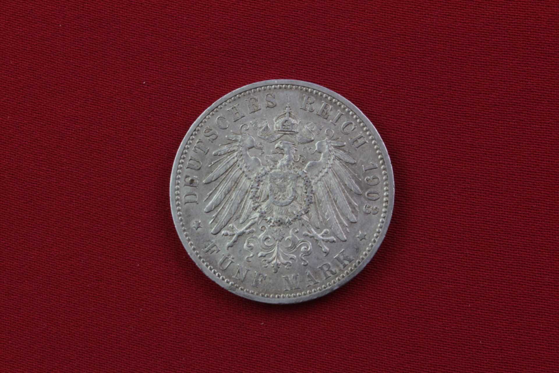 Prusy 5 marek 1903 rok Wilhelm II

nr 07