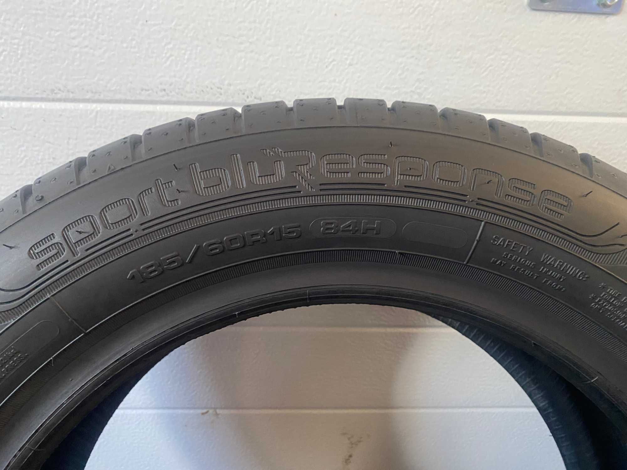 4x 185/60 R.15 84H Dunlop SportBluResponse NOWE DEMO 2017