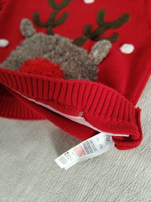 Sweter święta renifer