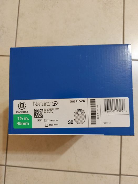 Worki stomijne zamknięte convatec 416416