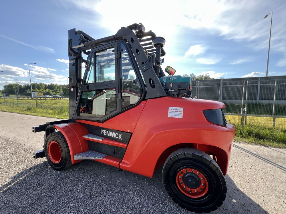 Wózek Widłowy Linde H80T-03/900 Kabina Pozycjoner Tylko 7145 Godzin !!