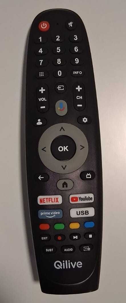 Smart TV Qilive 43" 4K UHD – Semi nova com Garantia