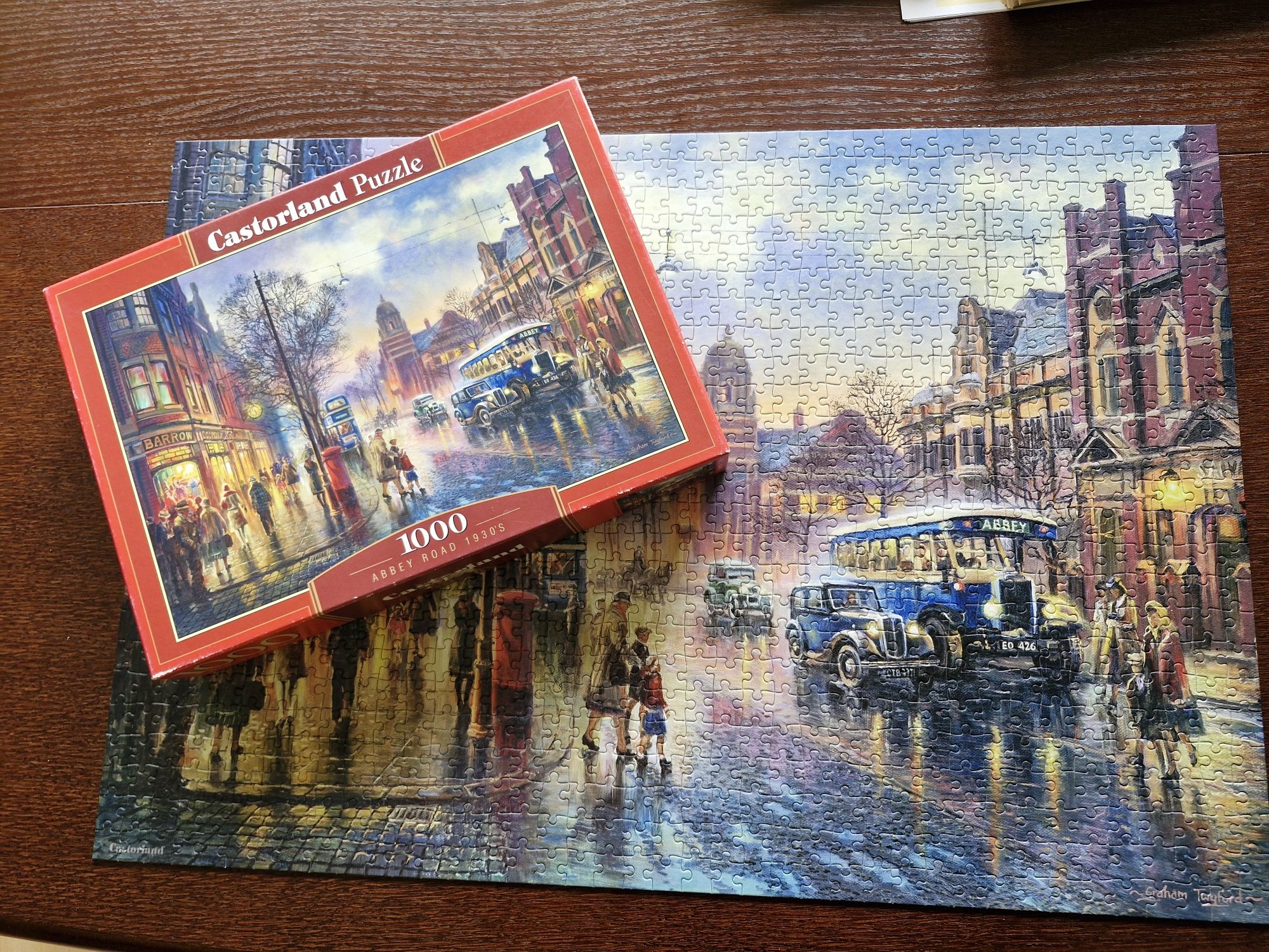 Puzzle 1000 kompletne